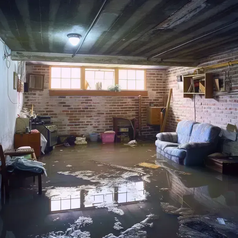 Flooded Basement Cleanup in Minorca, LA